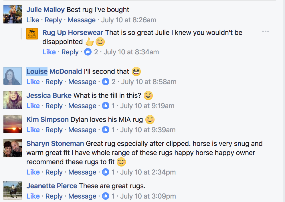 Over 3500 Facebook Likes under 12 months, see how our customers review our products!